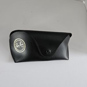 RAY-BAN Protective Sunglasses Eyeglasses Case Black With Belt Loop